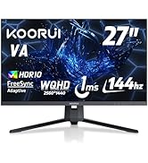 Amazon.co.jp: KOORUI ゲーミングモニター 24.5インチ (180Hz/1ms/フル