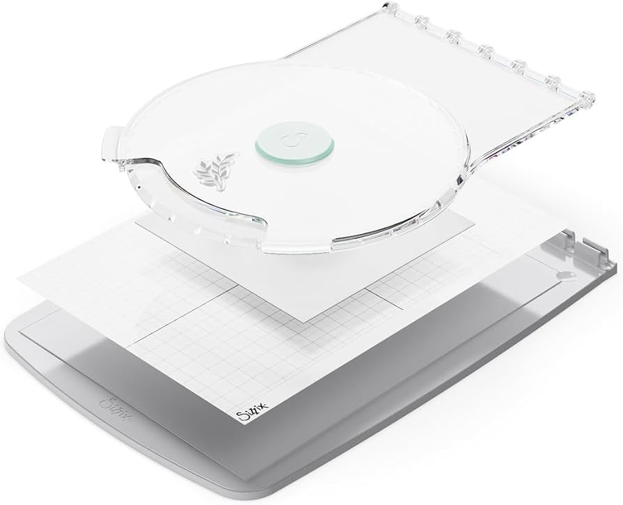 Amazon.com: Sizzix Stencil & Stamp Tool Accessory – Stamp & Spin Tool