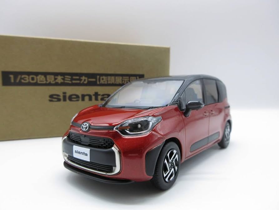 Amazon | 1/30 ミニカー 新型シエンタ 2022 非売品 カラーサンプル