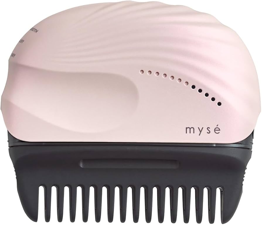 Amazon | ヤーマン ヘアブラシ ミーゼ シルキーシェルブラシ ピンク