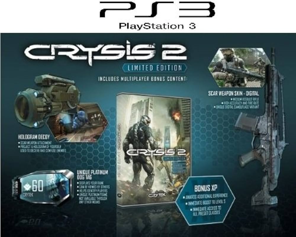 Amazon.com: CRYSIS 2 LIMITED EDITION : Video Games