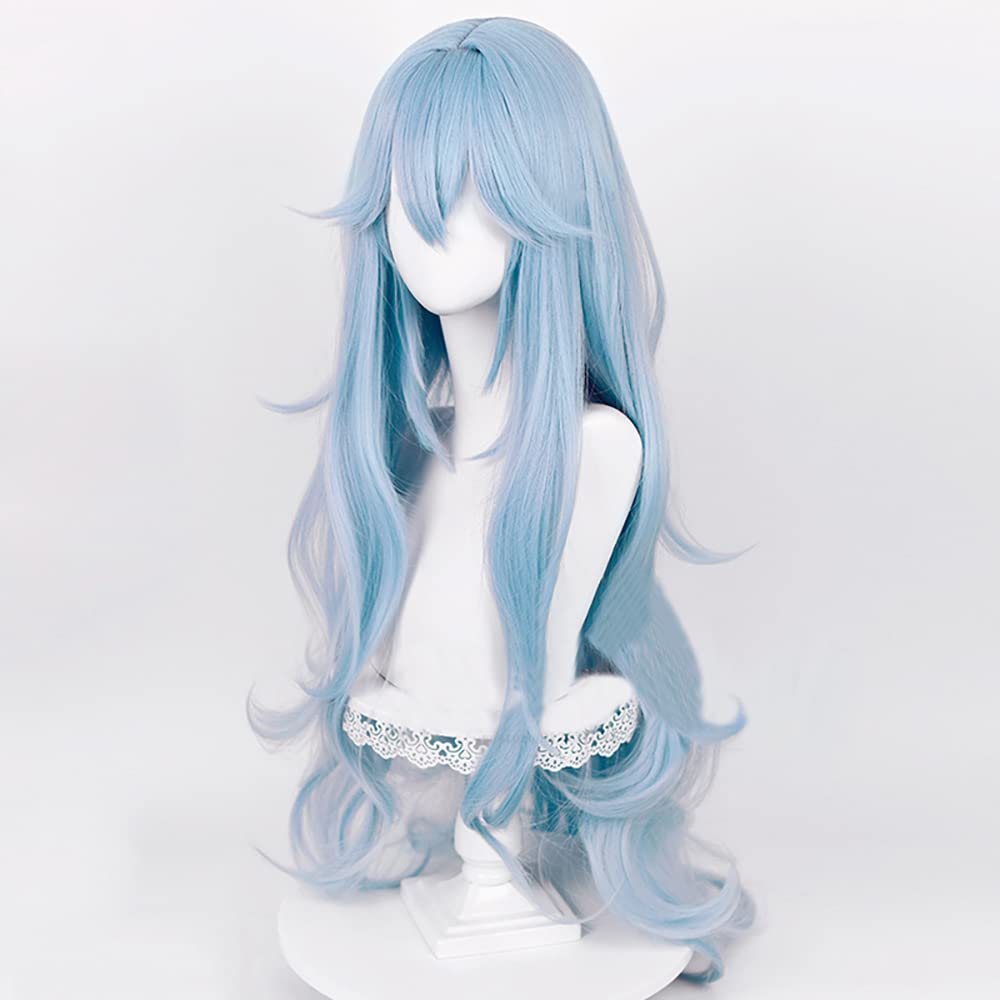 Amazon.co.jp: 綾波レイ コスプレ ロング ブルー ウィッグ 綾波レイ