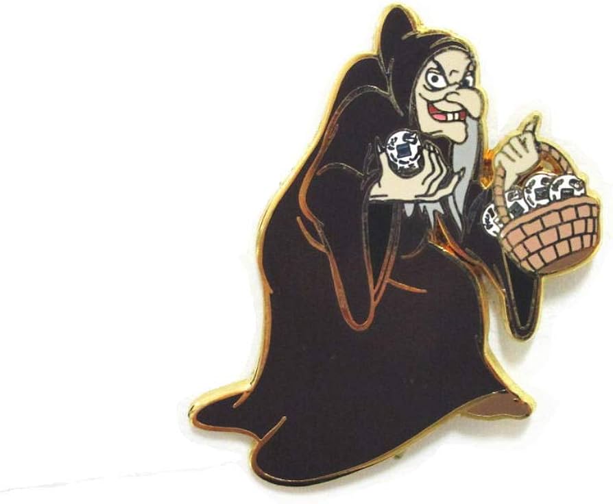 Amazon | 白雪姫 魔女 2003年 ピントレ イベント ピンズ ヴィラン 悪役