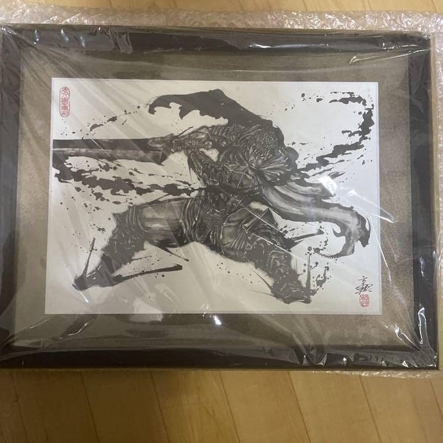 ベルセルク こうじょう雅之 キャラファイン ガッツ 複製原画 Amazon.co