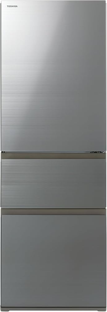 Amazon | TOSHIBA(東芝) 冷蔵庫 幅60.0㎝ 356L GR-V36SV(ZH) 3ドア