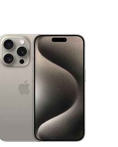 Amazon.com: Apple iPhone 15 Pro Max, 256GB, Natural Titanium