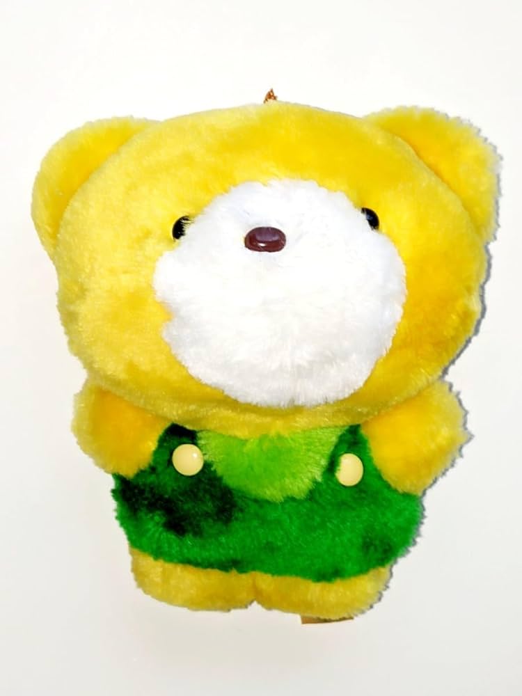 Amazon.co.jp: レア 当時物 チアリーチャム くま ぬいぐるみ 昭和