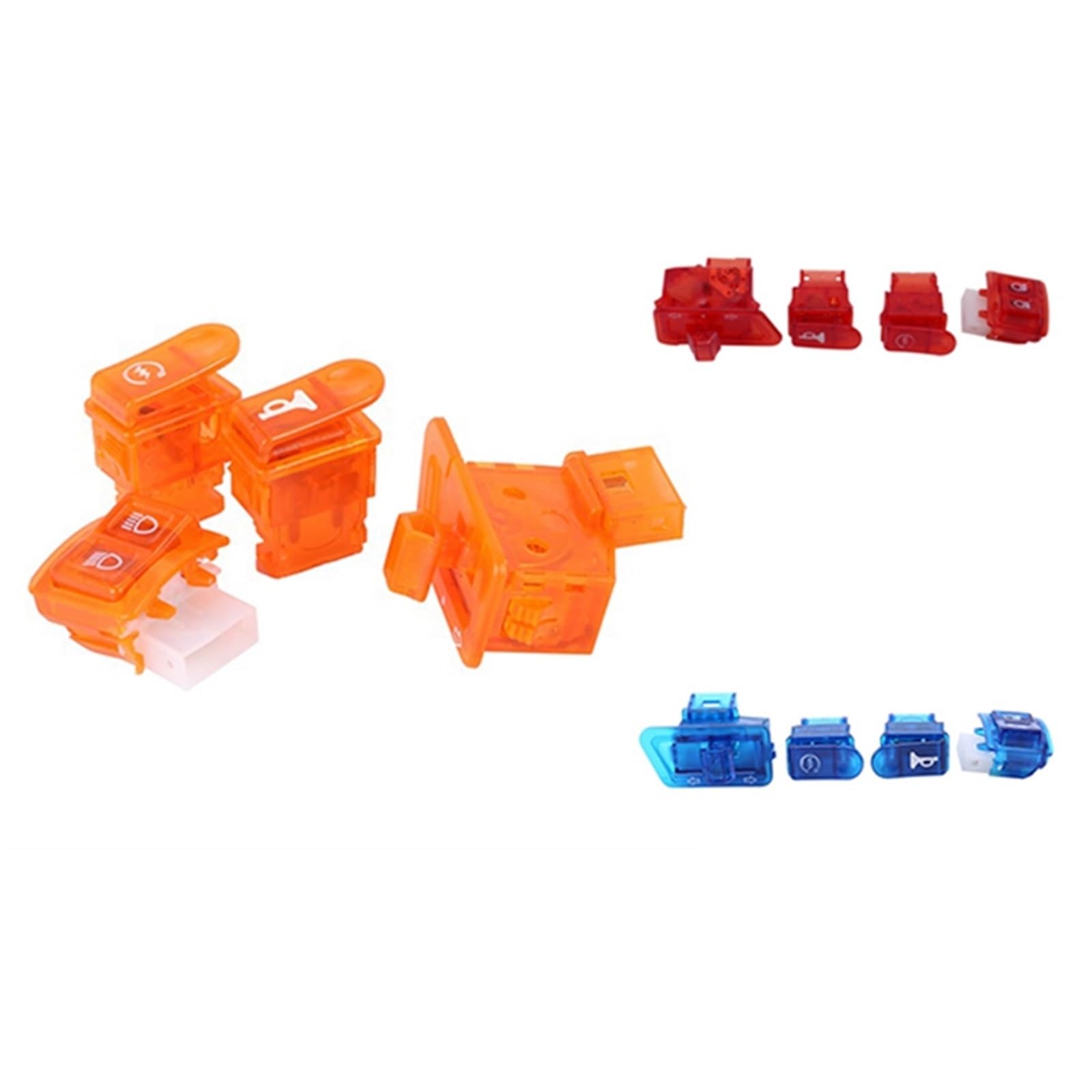 Amazon.co.jp: オートバイハンドルバースイッチ オートバイのホーン