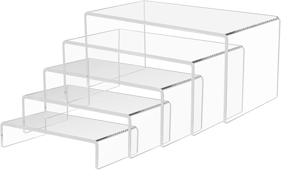 Amazon｜（5サイズ） コの字型アクリル ディスプレイ、アクリル