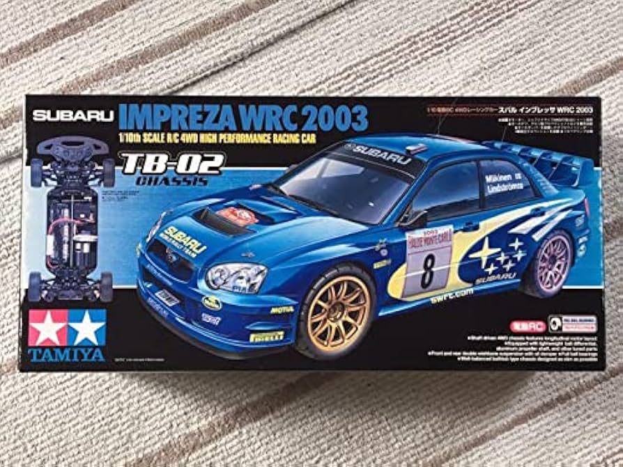 Amazon.co.jp: 当時モノ 絶版 タミヤ RC 1/10 スバル・インプレッサ