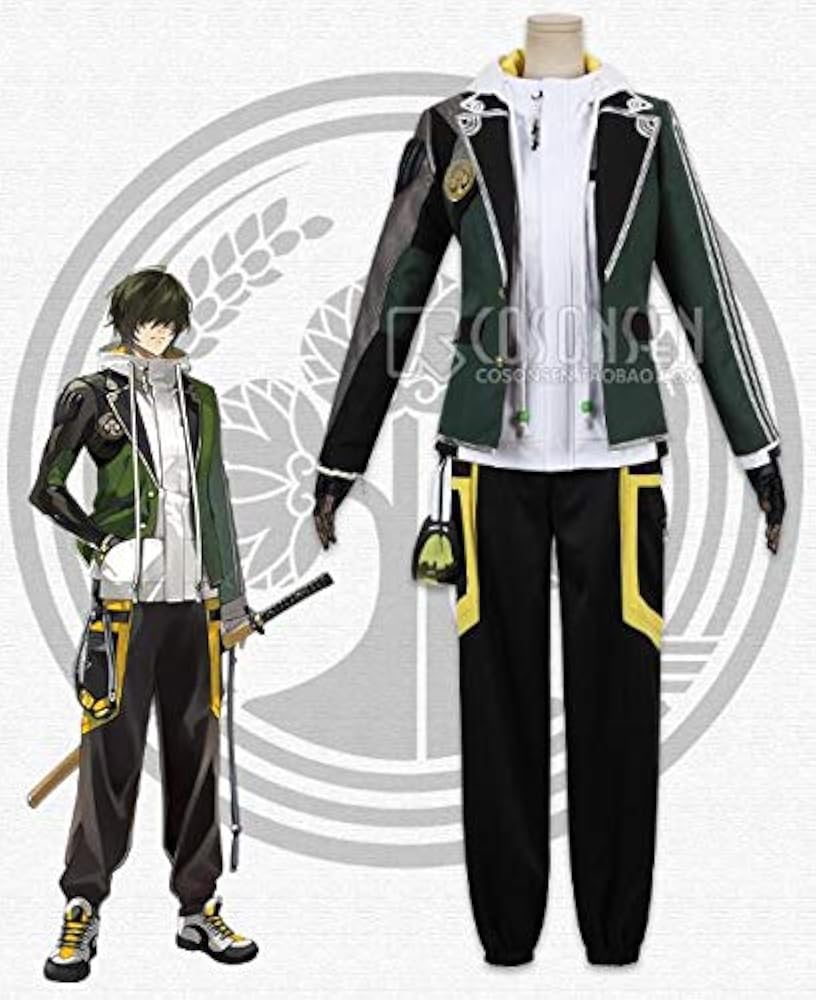 Amazon.co.jp: 刀剣乱舞 新刀剣男士 打刀【桑名江】コスプレ衣装+靴+