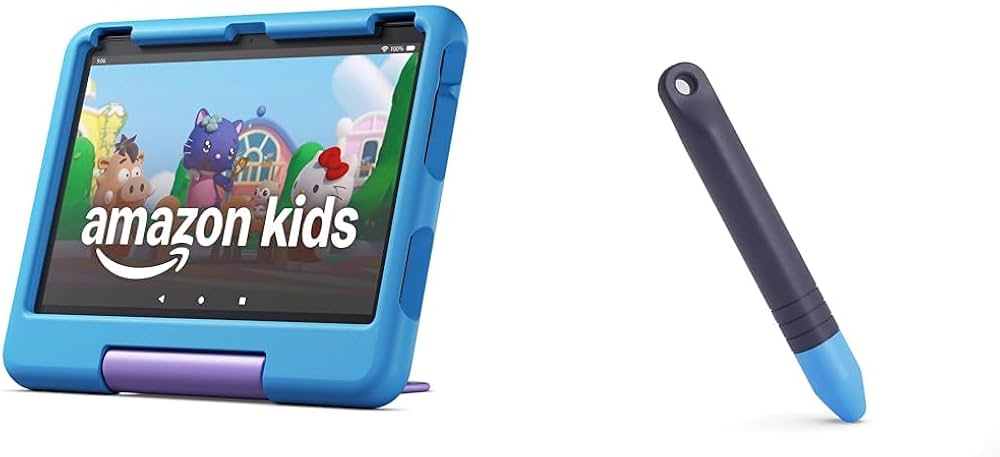 Amazon.com: Fire HD 10 Kids Tablet (32GB, Blue) + Kids Stylus