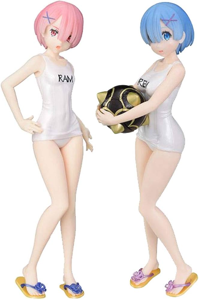 美少女フィギュア リゼロ WF限定 レム&ラムPrivateBeach ver. Amazon