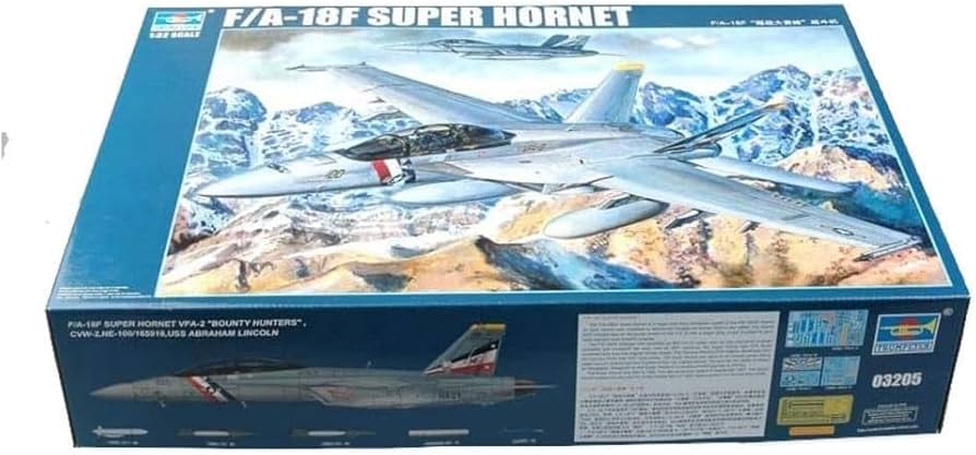 Amazon.com: Trumpeter 1/32 F/A18F Super Hornet Fighter Model Kit