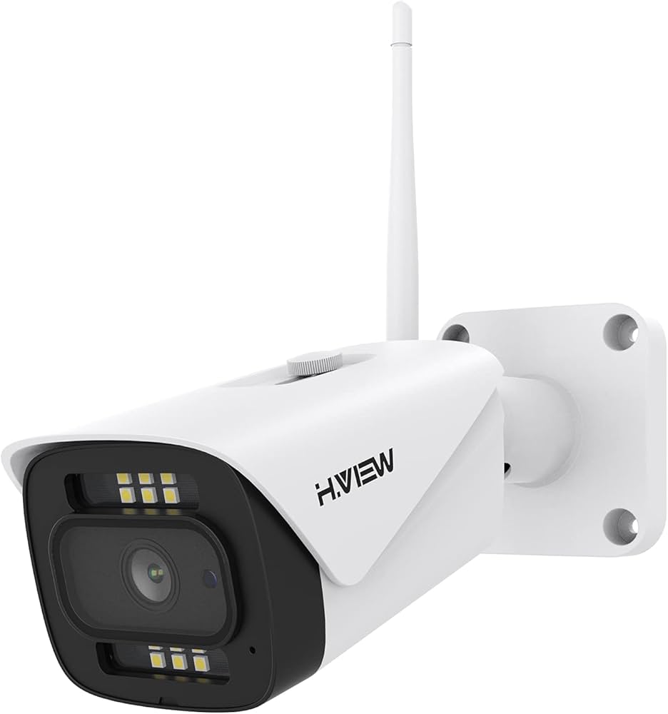 Amazon.co.jp: H.View WIFI 防犯カメラ フルカラーカメラ 800万画素