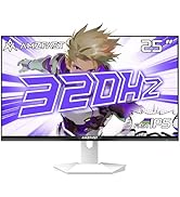 Amazon.co.jp: Amzfast 24.5インチ 320Hz ゲーミングモニター白 Fast