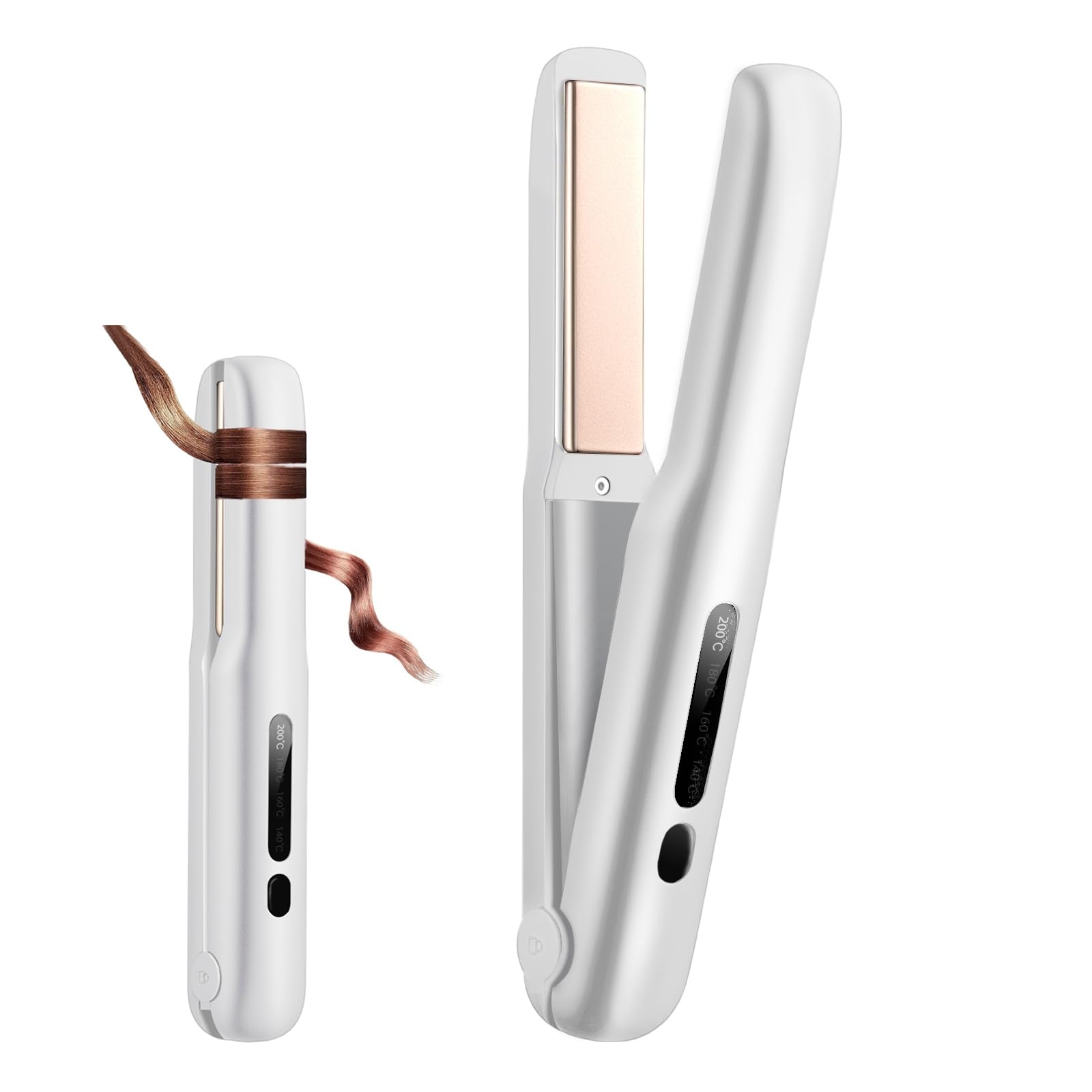 Amazon | コードレス ヘアアイロン 2WAY 18mmプレート カール