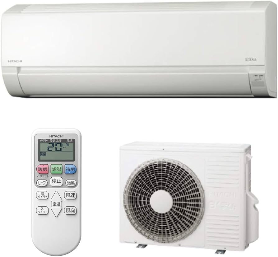 Amazon | RAS-AJ40J2-W 日立 ルームエアコン14畳 白くまくん AJ