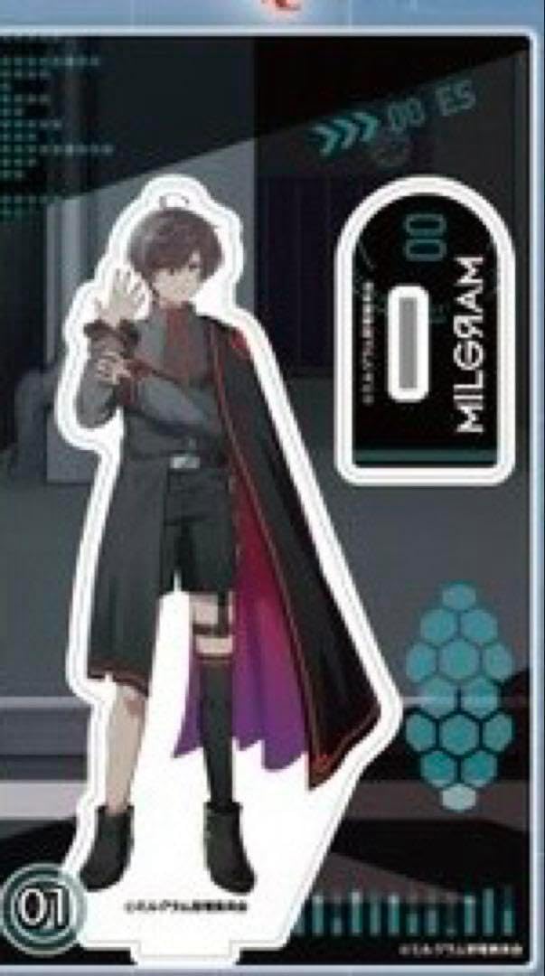 MILGRAM ミルグラム カラオケの鉄人 カラ鉄 アクリルスタンド エス