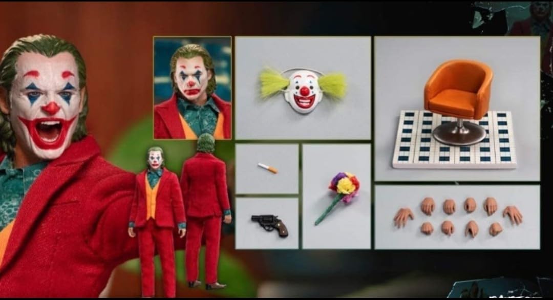 Amazon.co.jp: 1/12 ジョーカー アクションフィギュア ホアキン