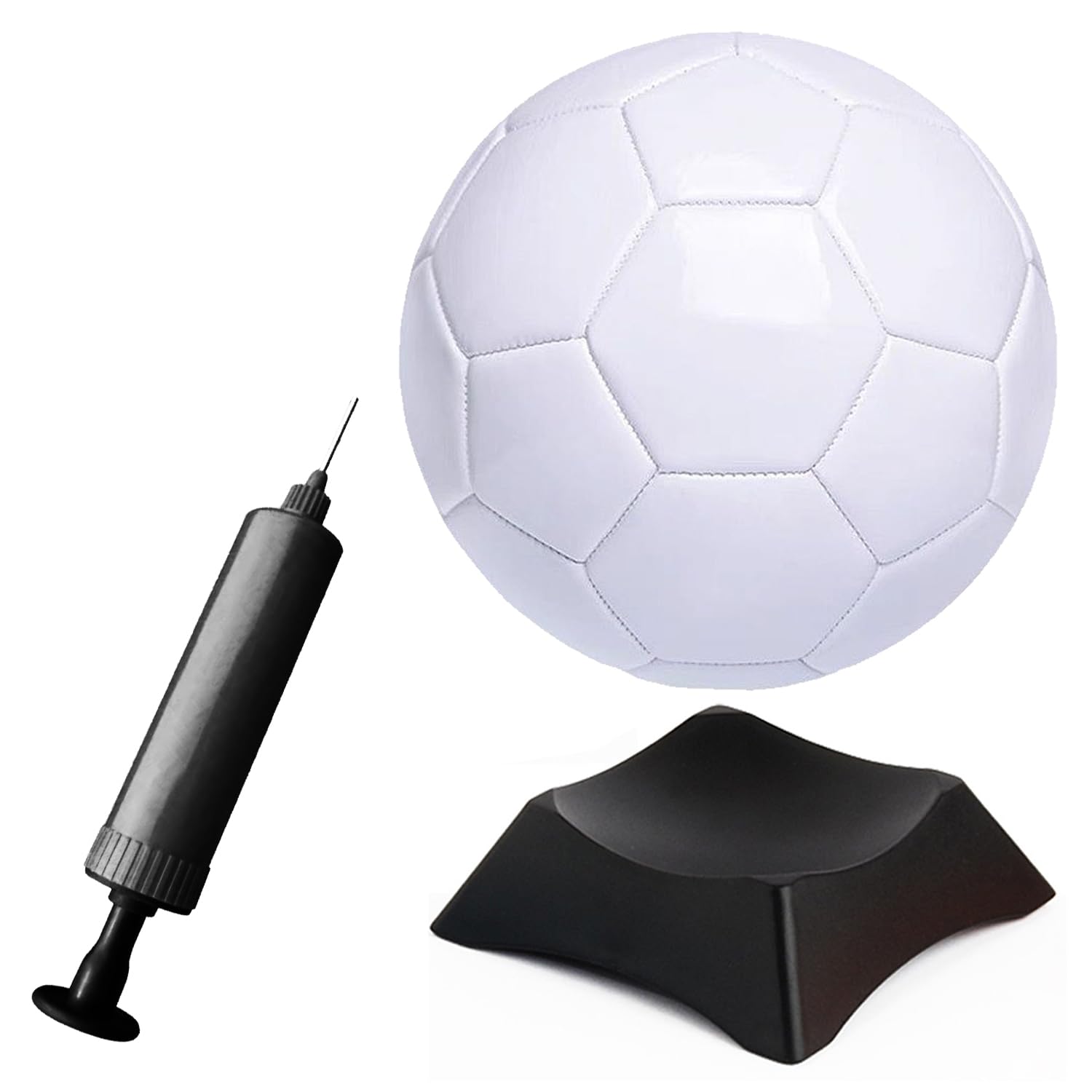 Amazon | NABESHI サインボール サッカー スタンド 空気入れ セット