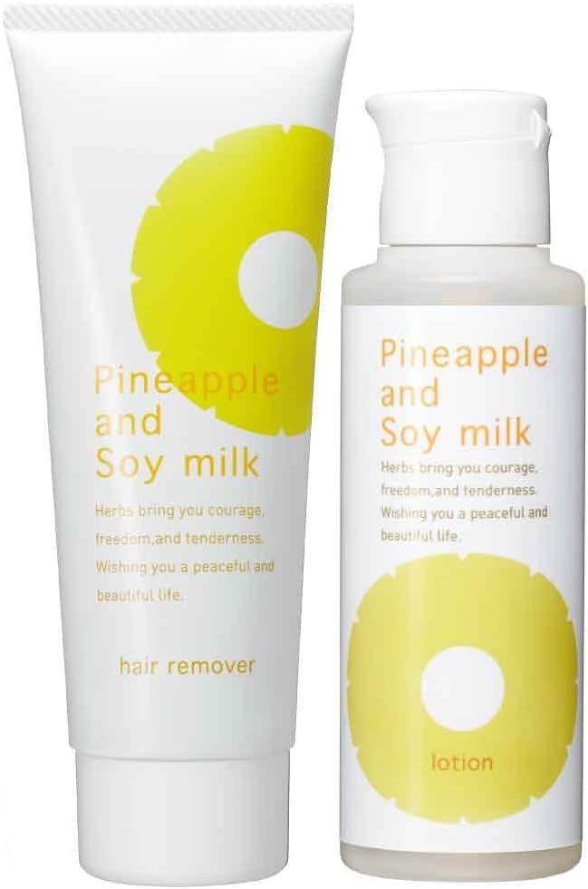 Amazon.co.jp: Pineapple Soy Milk Hair Removal Cream 8.1 oz (230 g
