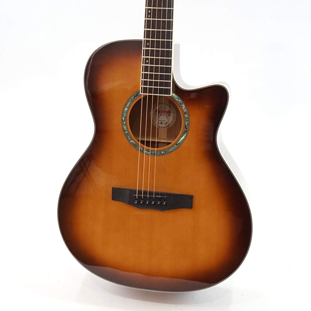 Amazon | MORRIS R-021 TS (タバコサンバースト) エレアコギター