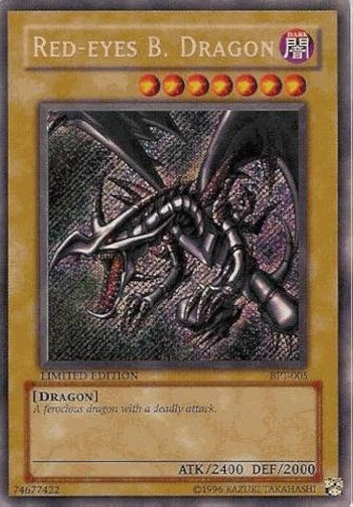Amazon.co.jp: Yu-Gi-Oh! - Red-Eyes B. Dragon (BPT-005) - 20022003