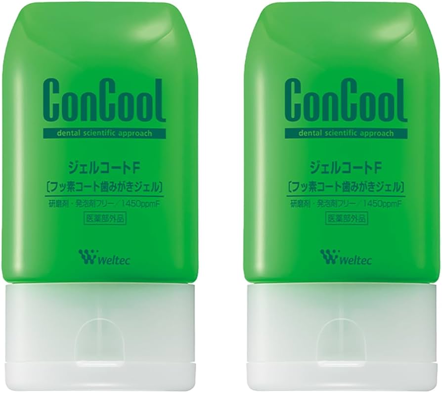 Amazon | ウエルテック ジェルコートF 90g（1450ppm） 2本セット