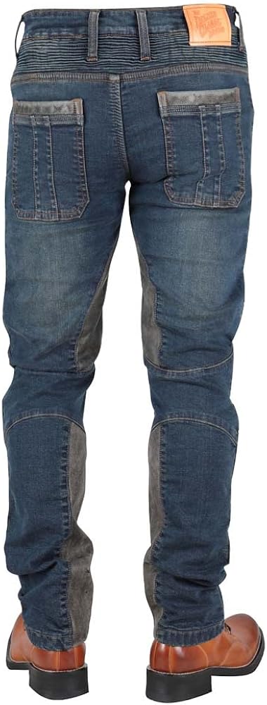 Amazon.co.jp: [デグナー] 牛革のヒートガード付 カップ付きデニム