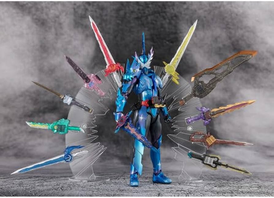 Amazon.co.jp: S H.Figuarts 仮面ライダークロスセイバー10聖剣セット