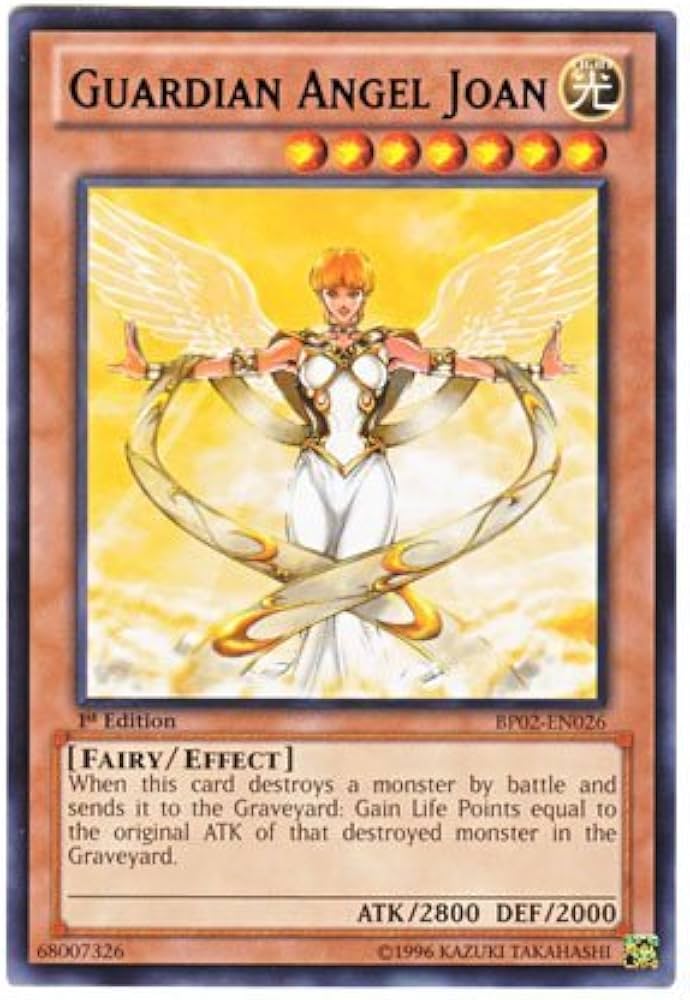 Amazon.co.jp: 遊戯王 英語版 BP02-EN026 Guardian Angel Joan 守護