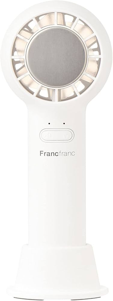 Amazon | Francfranc フランフラン フレ アイスタッチ ハンディファン