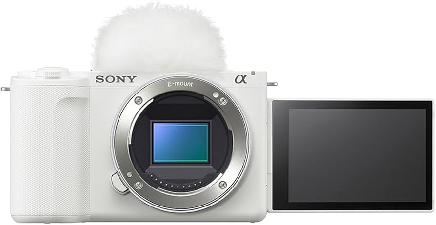 Amazon.com : Sony Alpha ZV-E10 II Mirrorless Camera, White, Bundle