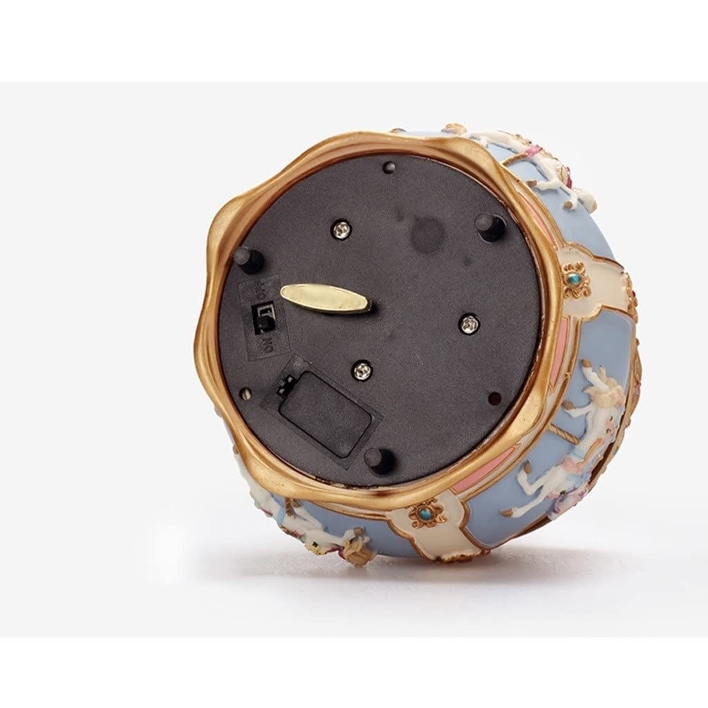 Amazon.co.jp: 回転トロイの木馬オルゴールクリエイティブ誕生日