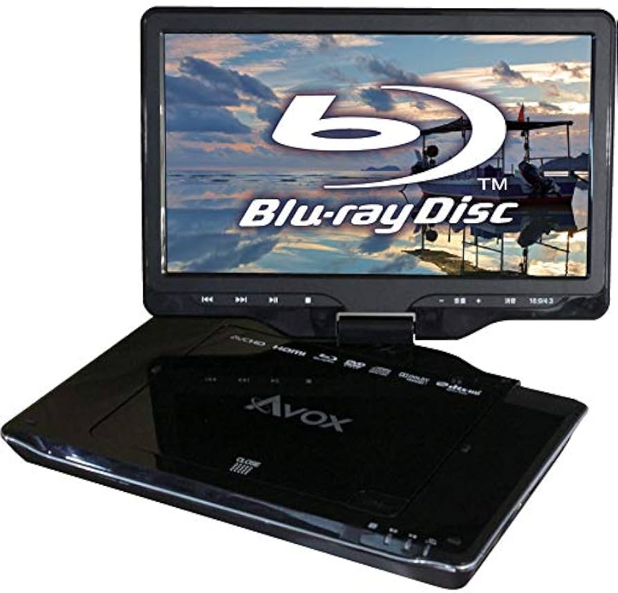 Amazon | AVOX 10インチポータブルBDプレーヤー APBD-1080HK