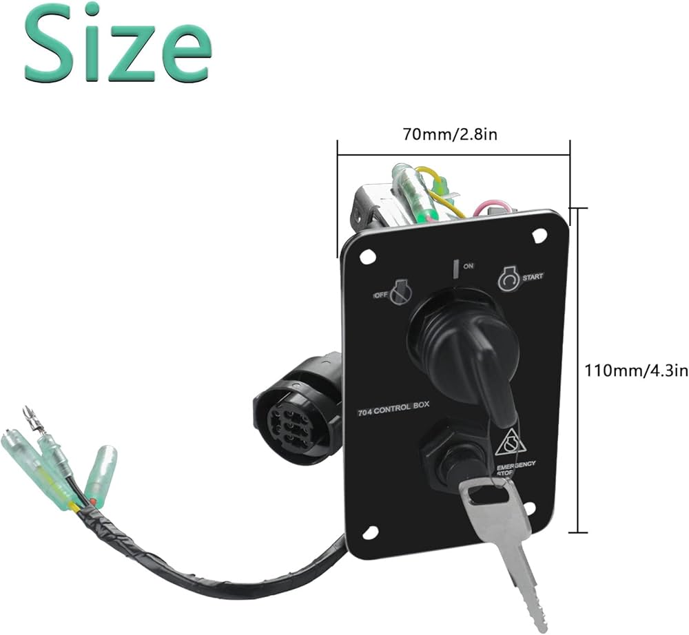 Amazon.co.jp: メインスイッチパネル シングルエンジンキースイッチ