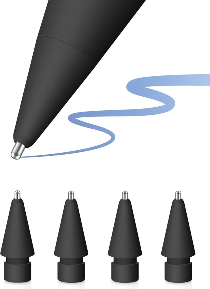 Amazon.co.jp: 金属製4個入り アップルペンシル 交換用ペン先 MEKO