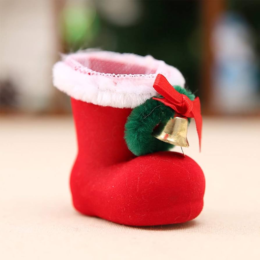 Amazon | Lovesole クリスマスブーツ お菓子入り 20個セット 長靴