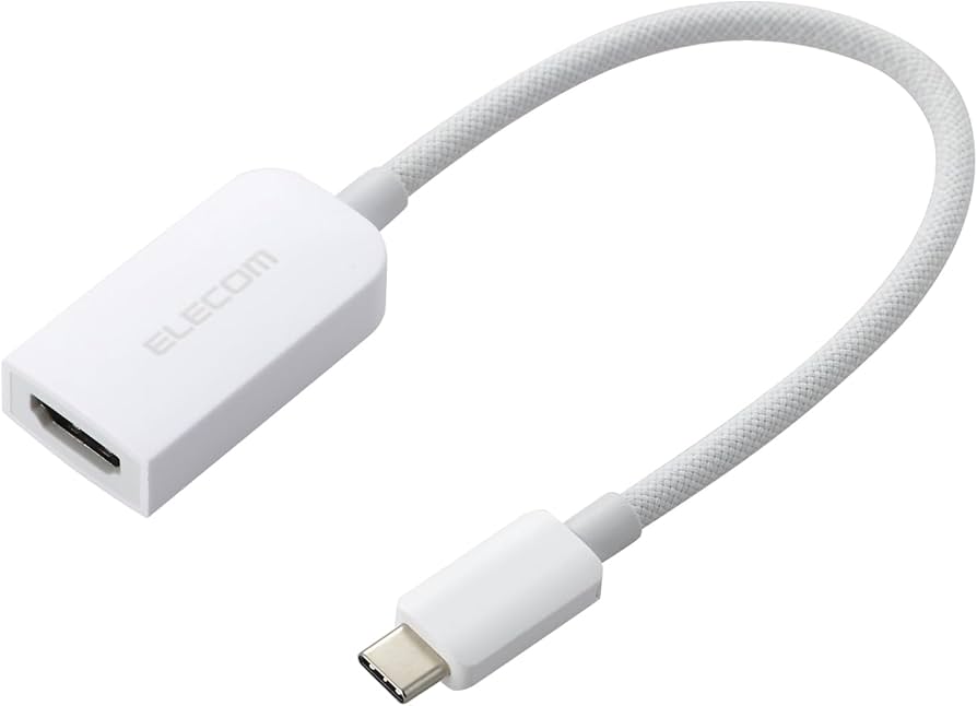Amazon.co.jp: エレコム 変換アダプタ usb C to HDMI 4K/60Hz 0.15m
