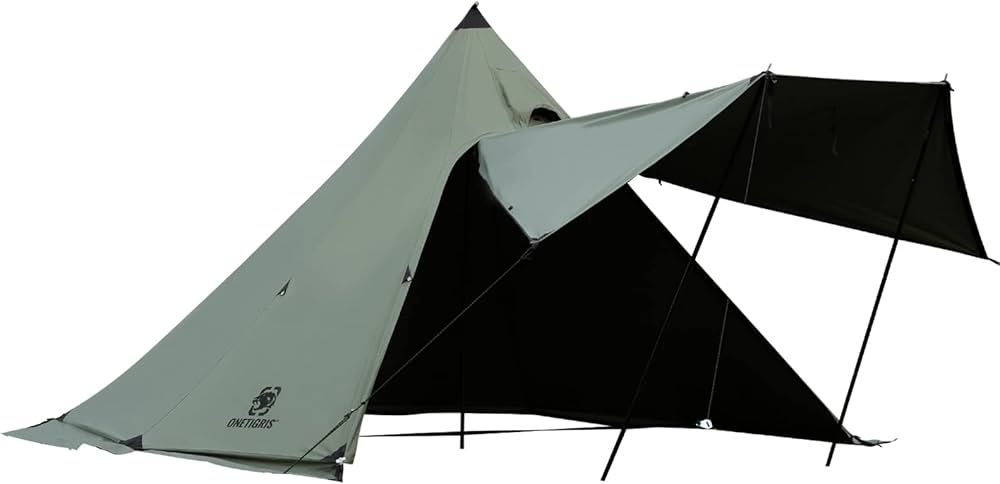 Amazon.co.jp: OneTigris Northgaze ポリコットンTC ワンポールテント