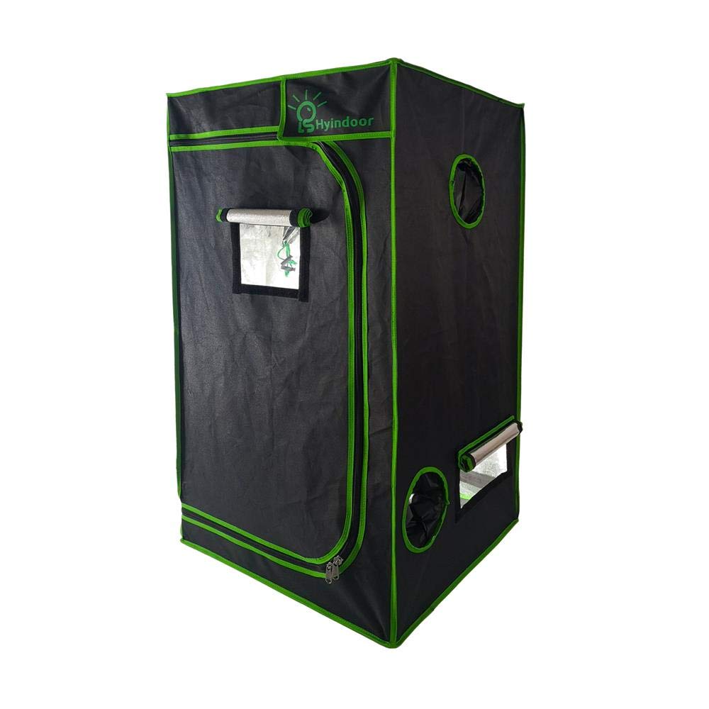 Amazon.co.jp: Hyindoor 80*80*160cm 室内水耕栽培 植物育成 グロウ