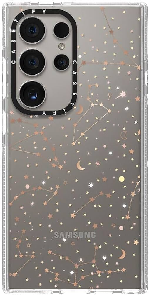 Amazon.com: CASETiFY Clear Galaxy S24 Ultra Case - Space Pattern