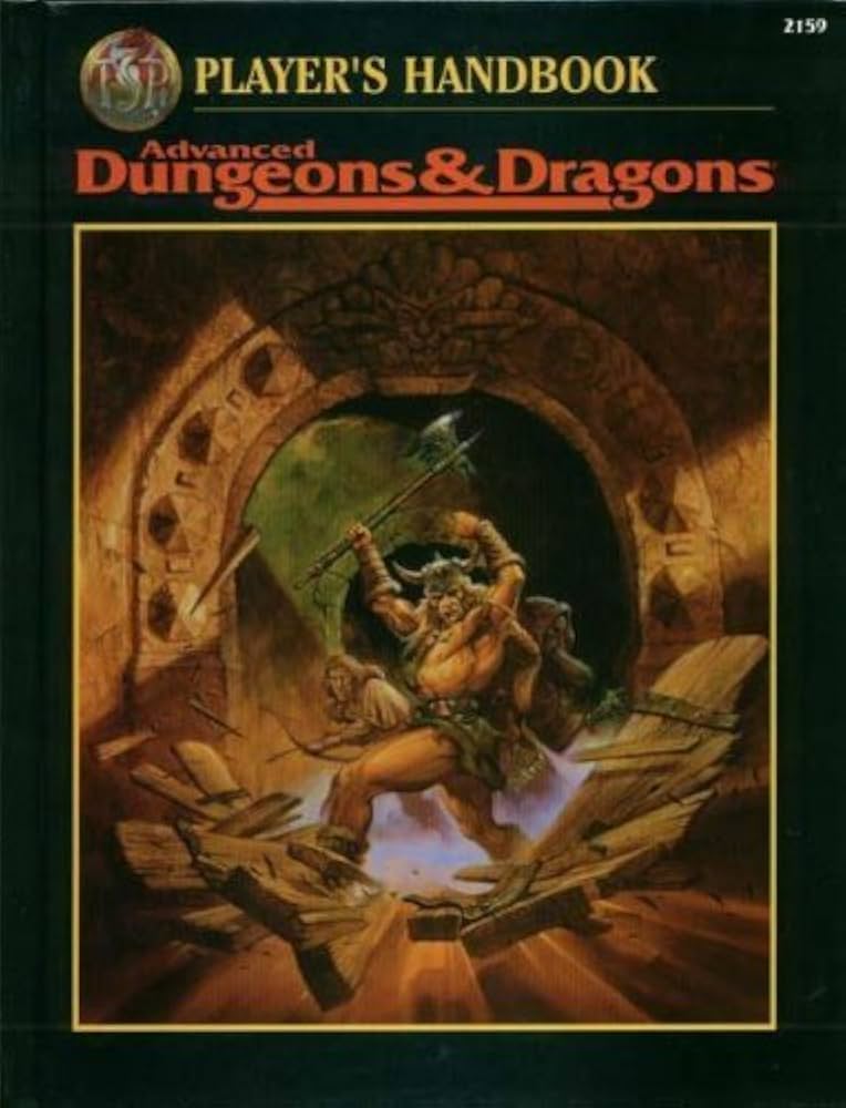 Player's Handbook Advanced Dungeons & Dragons (2nd Ed Fantasy