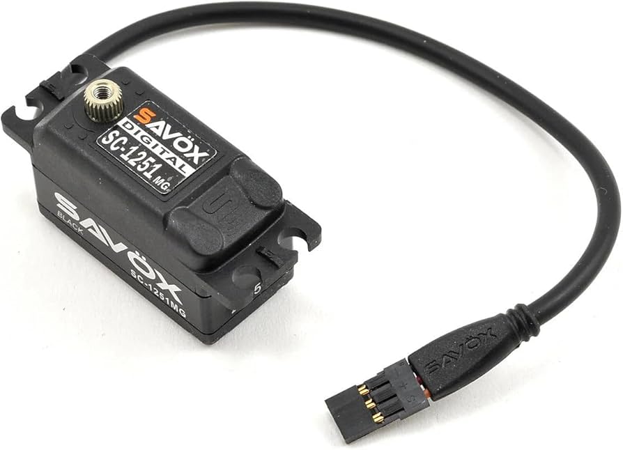 Amazon.com: Savox SC-1251MG Be Coreless Motor Metal Gear : Toys