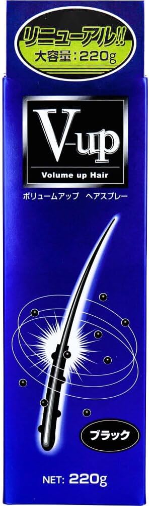 Amazon | ピノーレ V-up ヘアスプレー ブラック 220g | ピノーレ