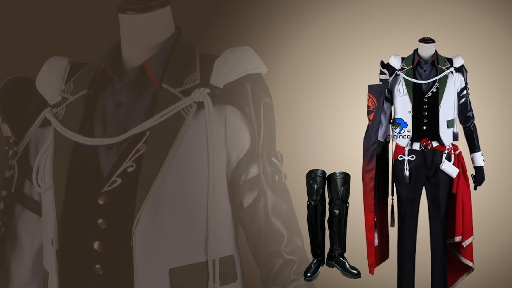 Amazon.co.jp: [ETER] qiqincosplay 刀剣乱舞 豊前江 極 コスプレ衣装