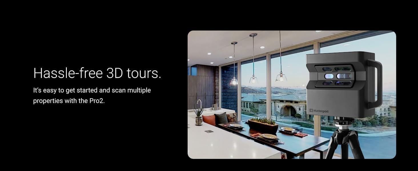Amazon | Matterport Pro 2 3D カメラ - バーチャル ツアー、3D