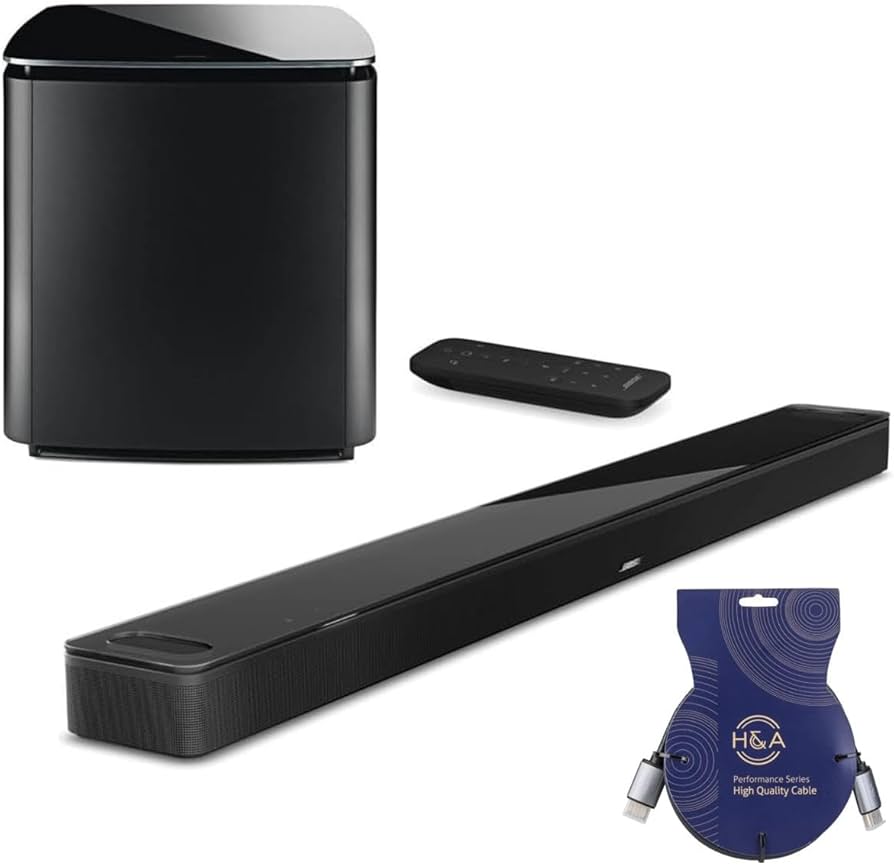 Amazon.com: Bose Smart Ultra Dolby Atmos Soundbar Speaker, Black