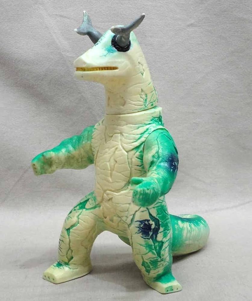 Amazon.co.jp: ブルマァク エレキング ソフビ 当時物 ウルトラセブン